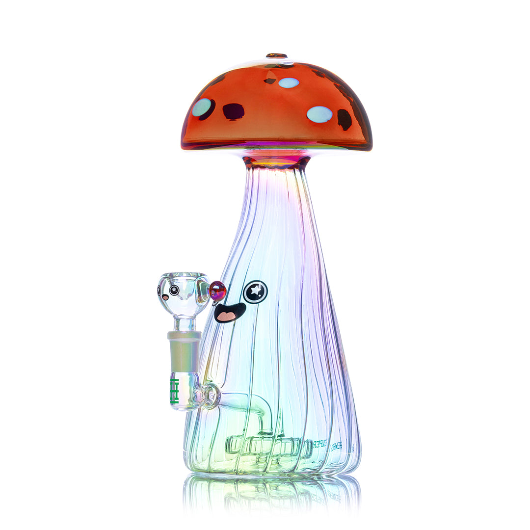 Hemper 9.5” XL Trippy Shroom Bong 🍄