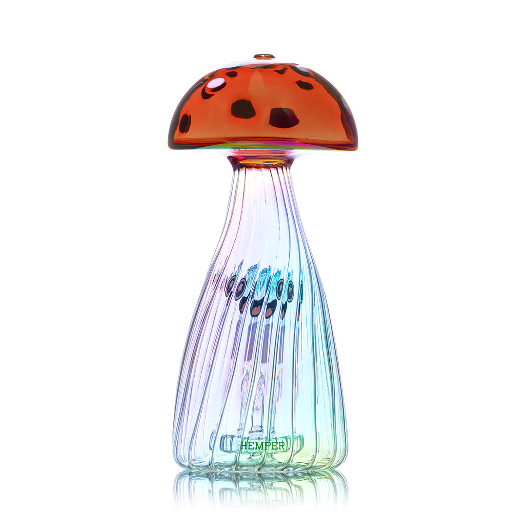 Hemper 9.5” XL Trippy Shroom Bong 🍄