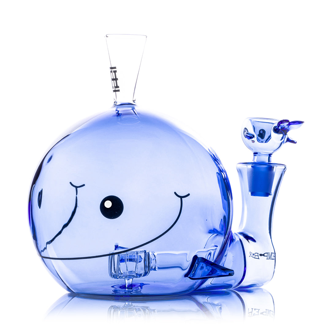 Hemper 6.25” XL Blue Whale Bong