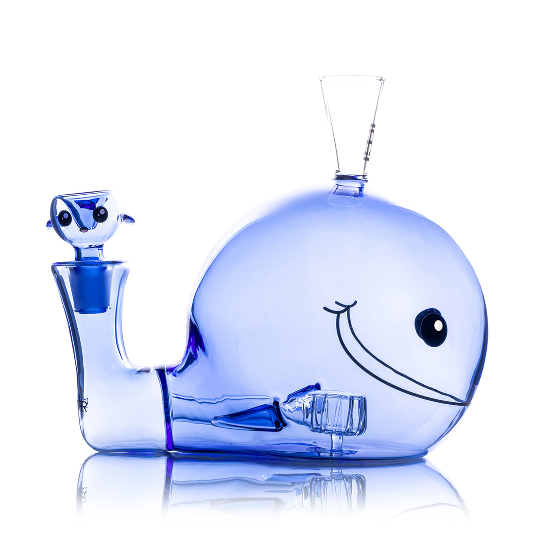Hemper 6.25” XL Blue Whale Bong