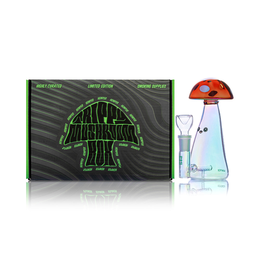 Hemper 6” Trippy Shroom Mini Bong