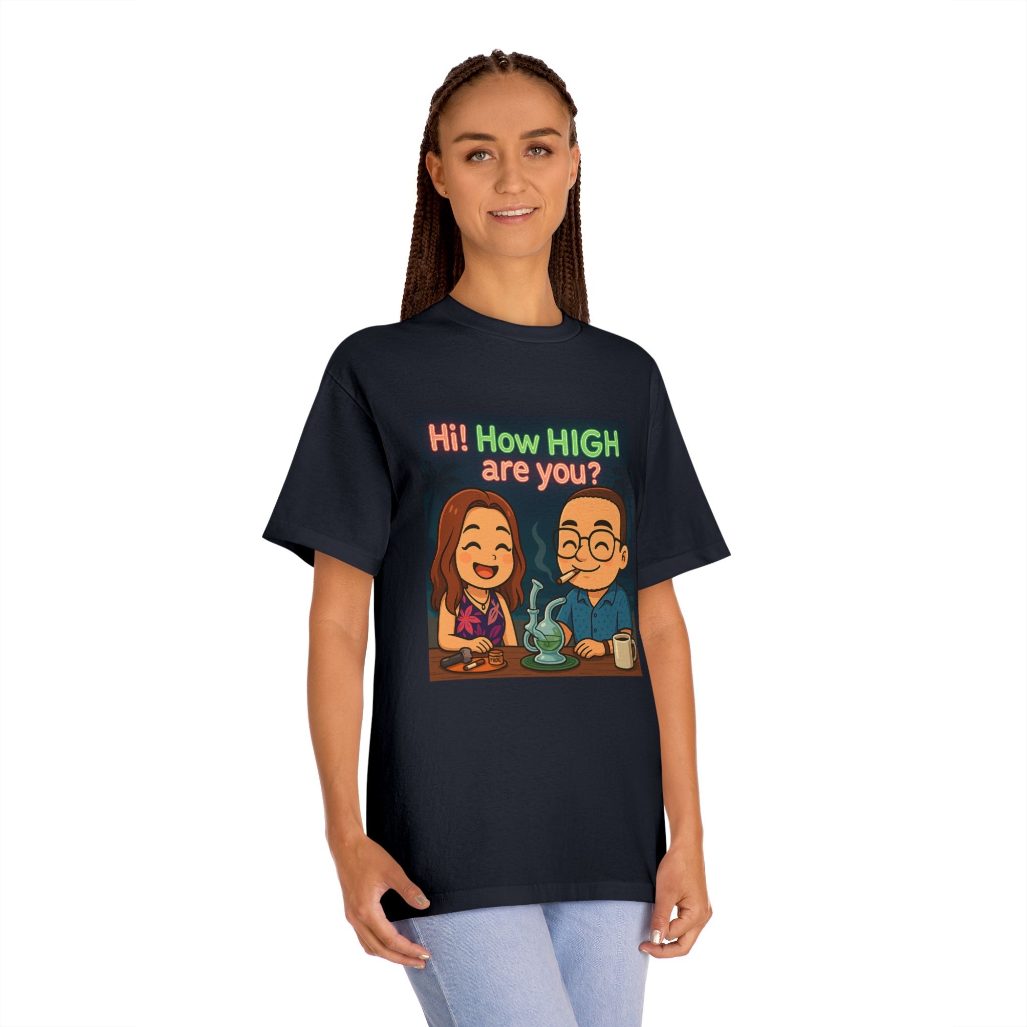 Unisex Classic Tee - Fun & Chill Vibe, Perfect for Cannabis Enthusiasts, Casual Style, Great for Parties & Gatherings, Gift Idea