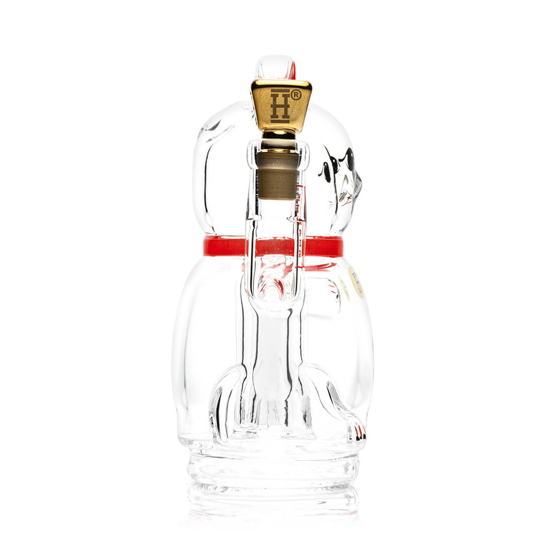 Hemper Lucky Money Cat Puffco Peak Glass Top