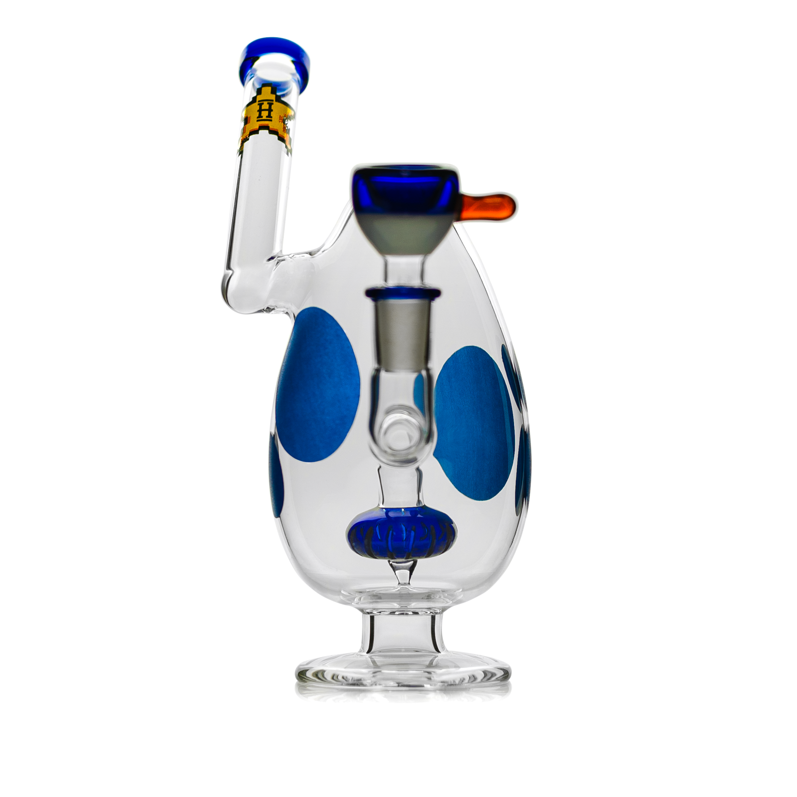 Hemper 7” Spotted Egg Mini Bong
