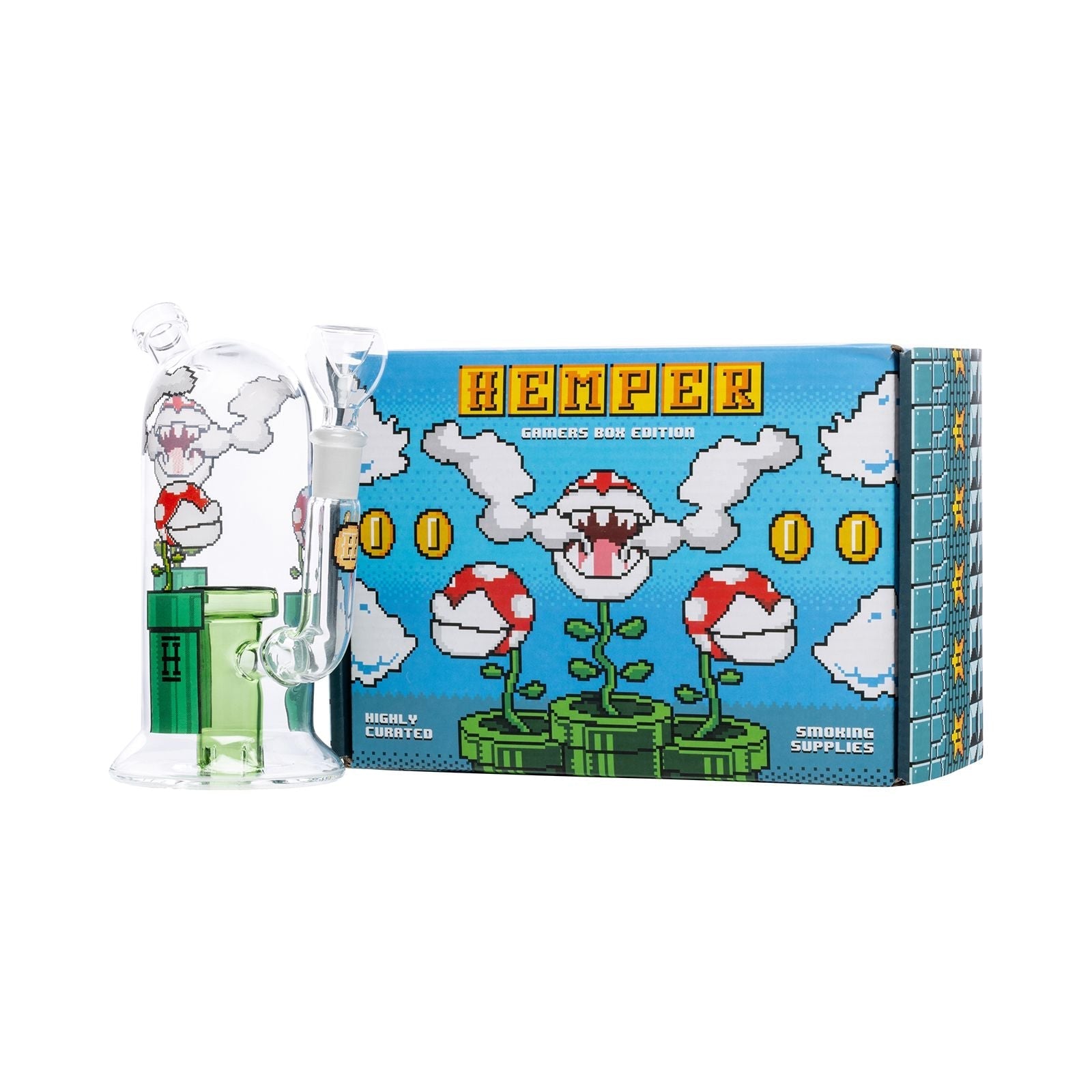 Hemper 7” Gaming Flower Mini Bong